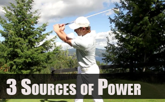 3 Sources to Increase Power in Your Golf Swing