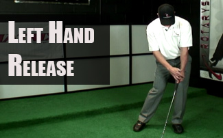Golf Left Hand Release Drill for Effortless, Penetrating Shots