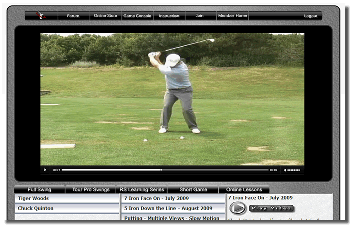 chuck quinton golf swing stack tilt
