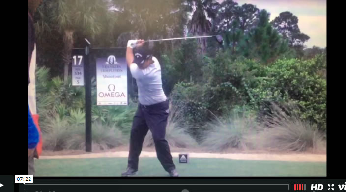 Patrick Reed - Smooth Golf Swing Transition