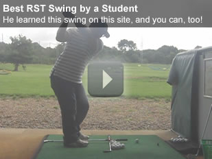 excellent student Rotary Golf Swing