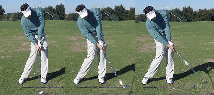 Korean pro golfer poor impact position with Leadbetter