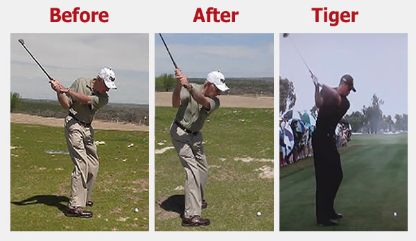 79-year-old improves his halfway back position