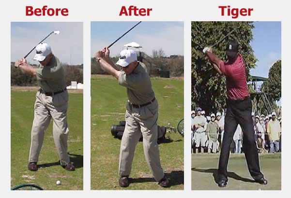79-year-old makes dramatic improvement in his golf backswing
