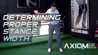 Determining Proper Stance Width