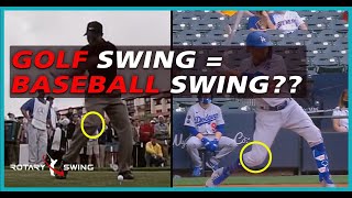 Is Tiger Woods Golf Swing a Baseball Swing? Pt. 1 of 3